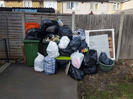 Professional team clearing a house in Dulwich